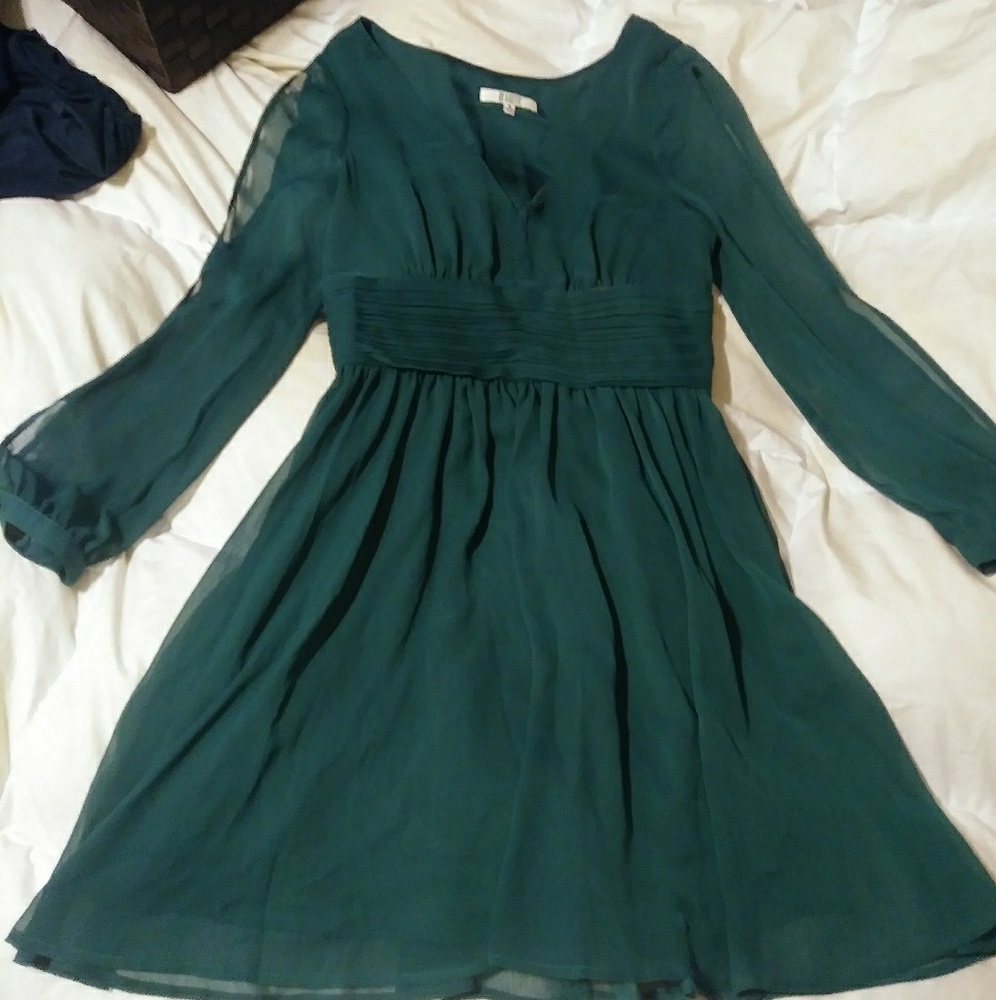 Green dress